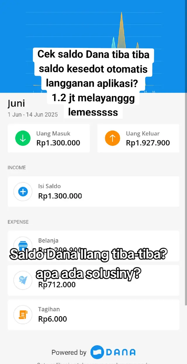 buat kalian yg lagi ada masalah karena saldo dana tiba-tiba hilang atau kesedot aplikasi otomatis, silahakn sedikit tutorial semoga bermanfaat.  #dana #saldodana #saldodanahilang 