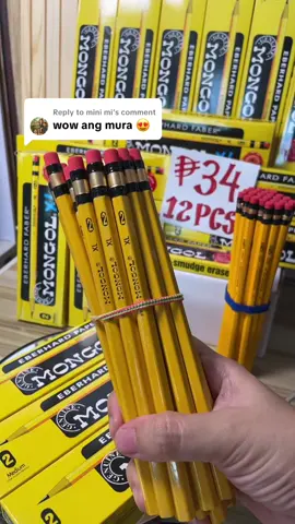 Replying to @mini mi Humabol na sa ating naka SALE na pencil mga mimaaaa #school #pencil #highlights #fyp #fypシ #fypシ゚viral 
