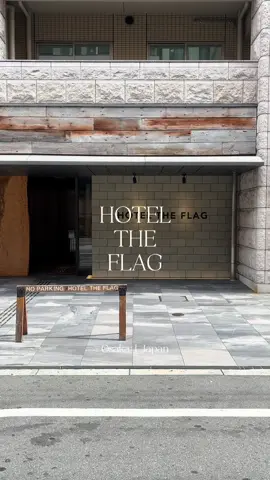 #hoteltheflagshinsaibashi #hoteltheflag #hotelosaka #osakahotel #ที่พักโอซาก้า #ที่พักosaka 