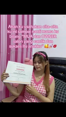 Aminku yang paling dalam🥹 #fyp #bismillah #mua #citacita #ownersalon #makeupartist 