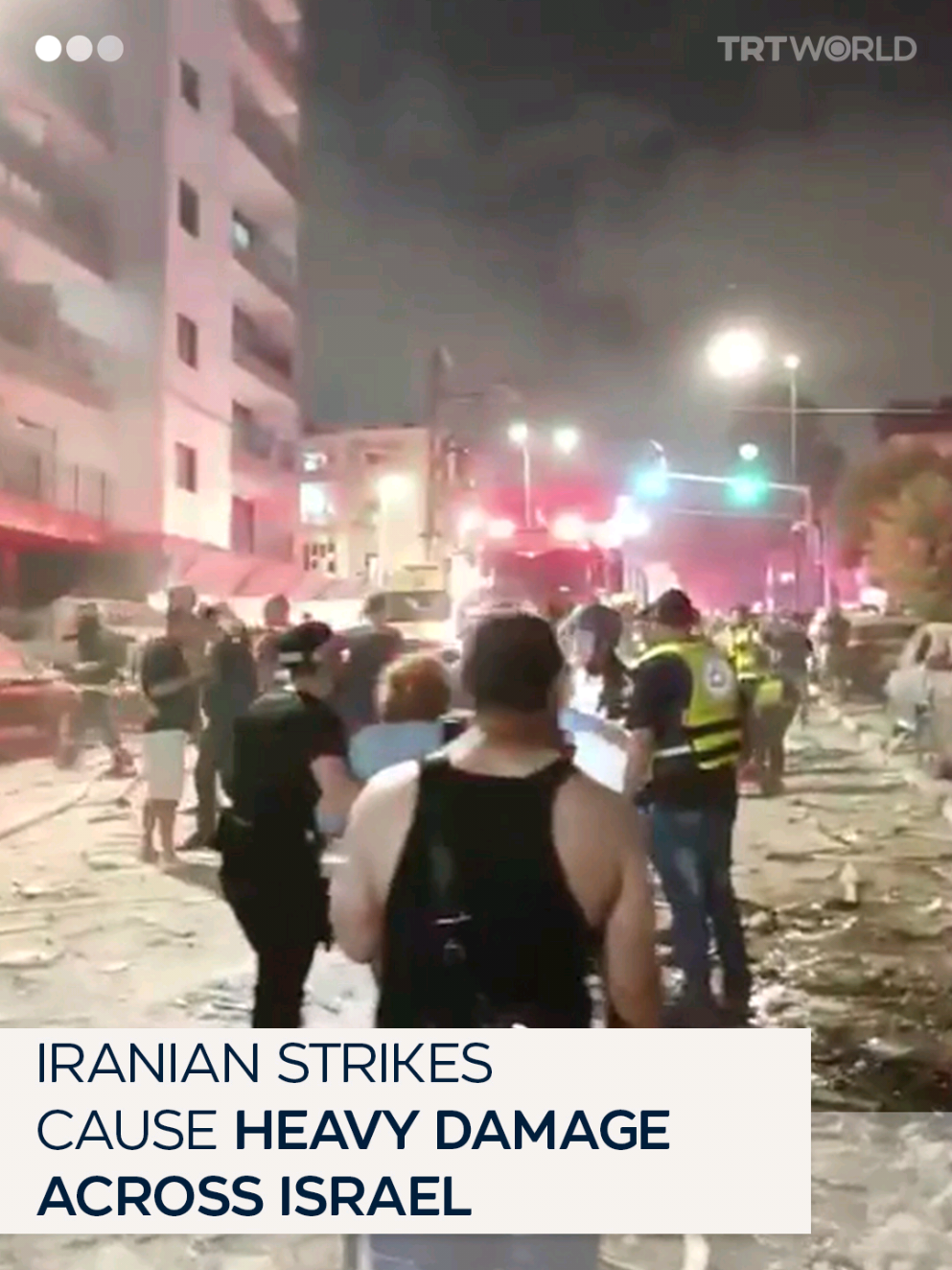 Footage shows major destruction across Israeli cities—including Tel Aviv and Haifa suburbs—after overnight Iranian missile strikes. Israel has also launched attacks on Iran in what marks the deadliest exchange between the two countries so far. 