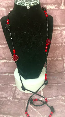 #fyp #fyp #beadedjewelry #beadedbracelets #COGIC #longbeadednecklace 
