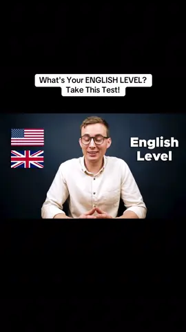 What's Your ENGLISH LEVEL? Take This Test! #LearnEnglish #EnglishLesson #englishlistening #ImproveYourEnglish #EnglishVocabulary #EnglishWords #EnglishPractice #englishspeaking #Englishtok #EduTok #FluencyTalks 