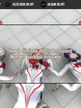 Tutorial on how To Eliminate ALL student councils in Yansim!😭 #yansim #yanchan #fyp #infochan #yanderesimulator #ayanoaishi #tutorial #lovedive #red #senpai 