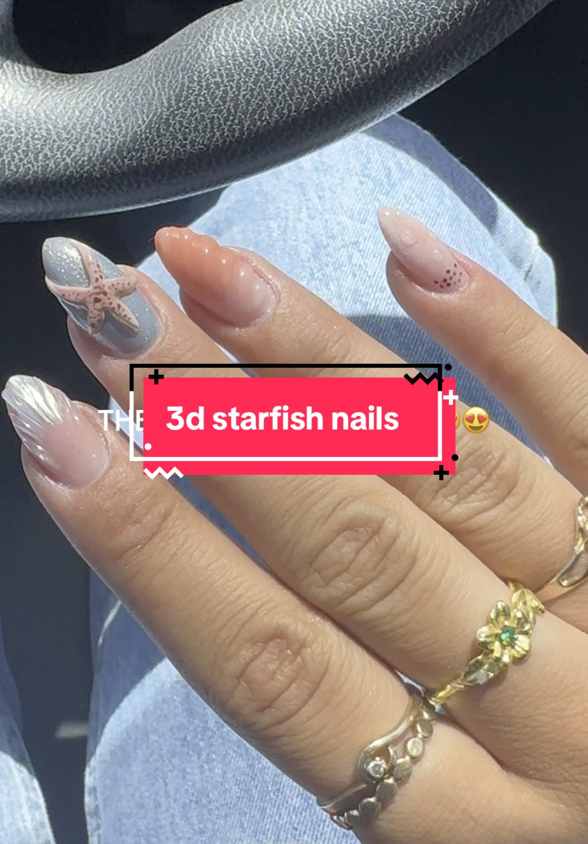 Sorry I’m already in denial to have to get these off in a few weeks😭 #nailart #nailinspo #gelnailart #gelnailextension #gelnails #summernails #vacationnails 