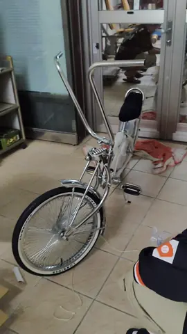 First love Classic Chrome lowrider bike 🎱  #clean #classy #lowride #lowriderbike #lowlife #lowlifestyle #lowrider #lowlow #culture #chicano #chicanostyle #streetwear #streets #bikelife #ofwlife #taiwan #kapampangantiktoker #fyp #viral #westcoast #westside 