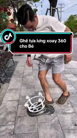 Review ghế ròng rọc tựa lưng xoay 360 cho Bé. #review #ghexoay360 #ghecongthaihoc #mevabe #giadungtienich #chiasekinhnghiem 