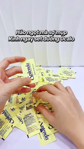 Đường splenda 0calo cho người ăn kiêng, tiểu đường..#xuyunboxing #duong0calo #duongankieng 