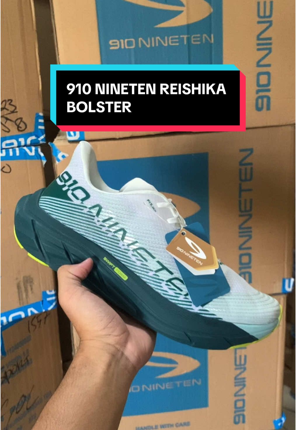 Sepatu running 910 nineten Reishika bolster original #lokalbrand #original #Running #910shoes #910nineten 