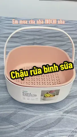 Mua bộ chậu rửa bình sữa theo review của các mom mà thấy ưng quá các mom ạ #mebau #mebim #mebauthongthai #ruabinhsua #inochi #chaurua #mochikids  @Mochi Kids 🎀  @Mochi Kids 🎀  @Mochi Kids 🎀 