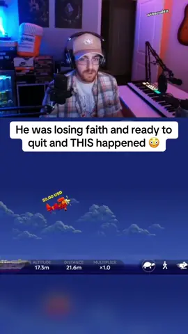 He was losing faith and ready to quit and THIS happened 😳 #kickstreaming #faith #streaming 