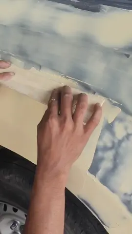 #โป้วสีรถยนต์ด้วยเกียงโป้วใหญ่