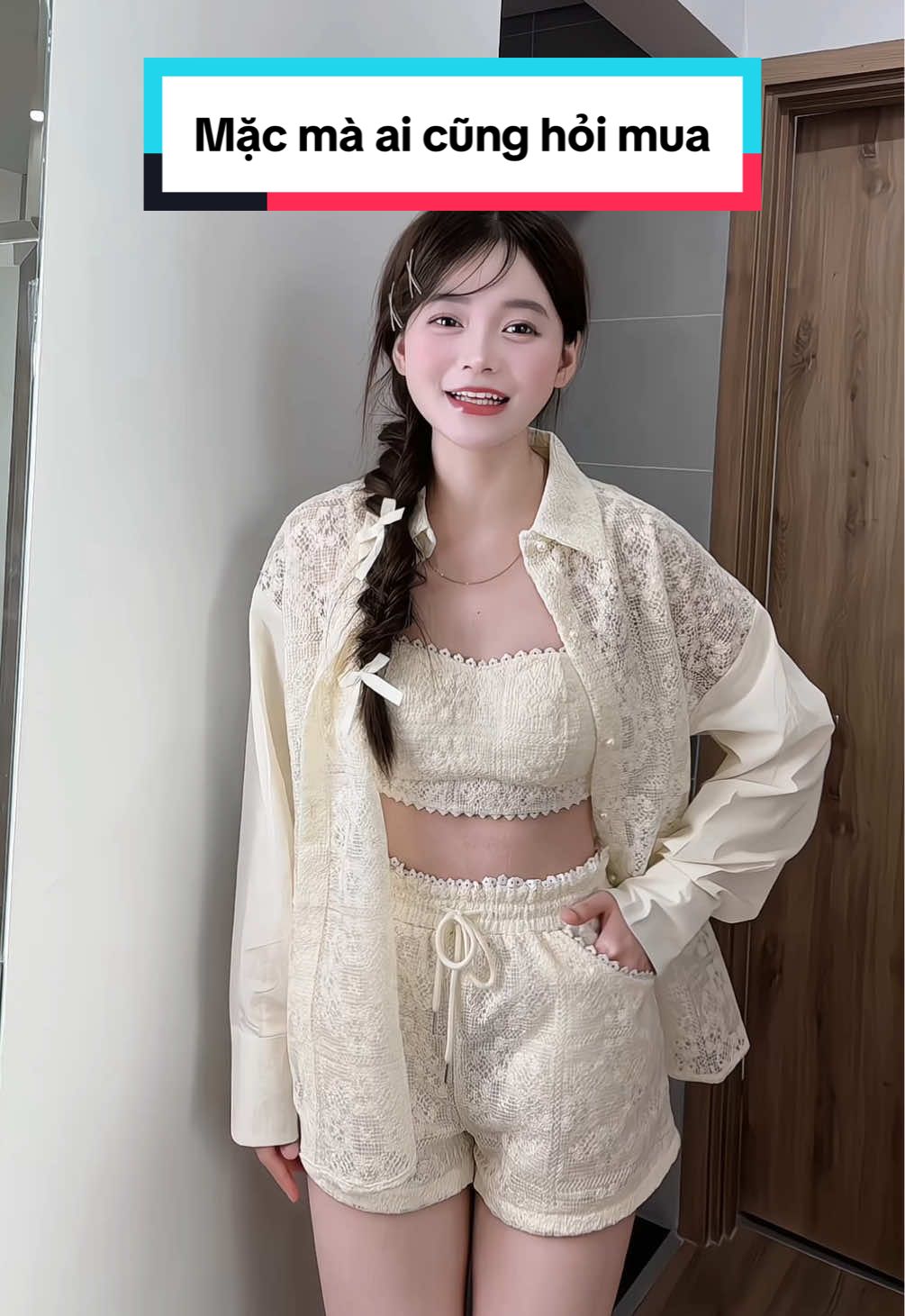 Mới mua mà mặc ai ai cũng hỏi luôn #xuhuong #tiktok #setxinh #setdibien 