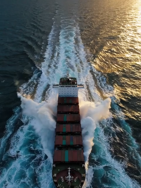 Watch as this massive cargo ship cuts through towering waves in the open Atlantic, captured from a breathtaking bird’s-eye view at dawn. The early morning light breaks through the storm clouds, casting a golden glow over the relentless sea — a perfect blend of chaos and calm. Despite the raging ocean, the ship powers forward, a symbol of strength, resilience, and human determination against nature’s might. This moment reminds us of the unseen struggles faced by those at sea — the crew, the vessel, and the journey. There’s something deeply moving about watching a ship stand strong against enormous odds, framed by nature's raw power and beauty. Every wave tells a story of survival. Every ray of sunlight says, “Keep going.” ⚠️ Turn up the sound for the full immersive experience. ⛴️ Would you sail through a storm like this? Follow for more epic ocean shots, maritime moments, and cinematic adventures at sea. #CargoShip #OceanStorm #ShipInWaves #EpicNature #MaritimeLife #DroneView #SeaAdventure #StormySeas #OceanPower #WavesCrashing #Seafarer #TikTokSea #ShipTok #CinematicView #SurvivalAtSea #ShipVibes #PhotorealisticOcean #ResilientSpirit #AtlanticOcean #BirdsEyeView