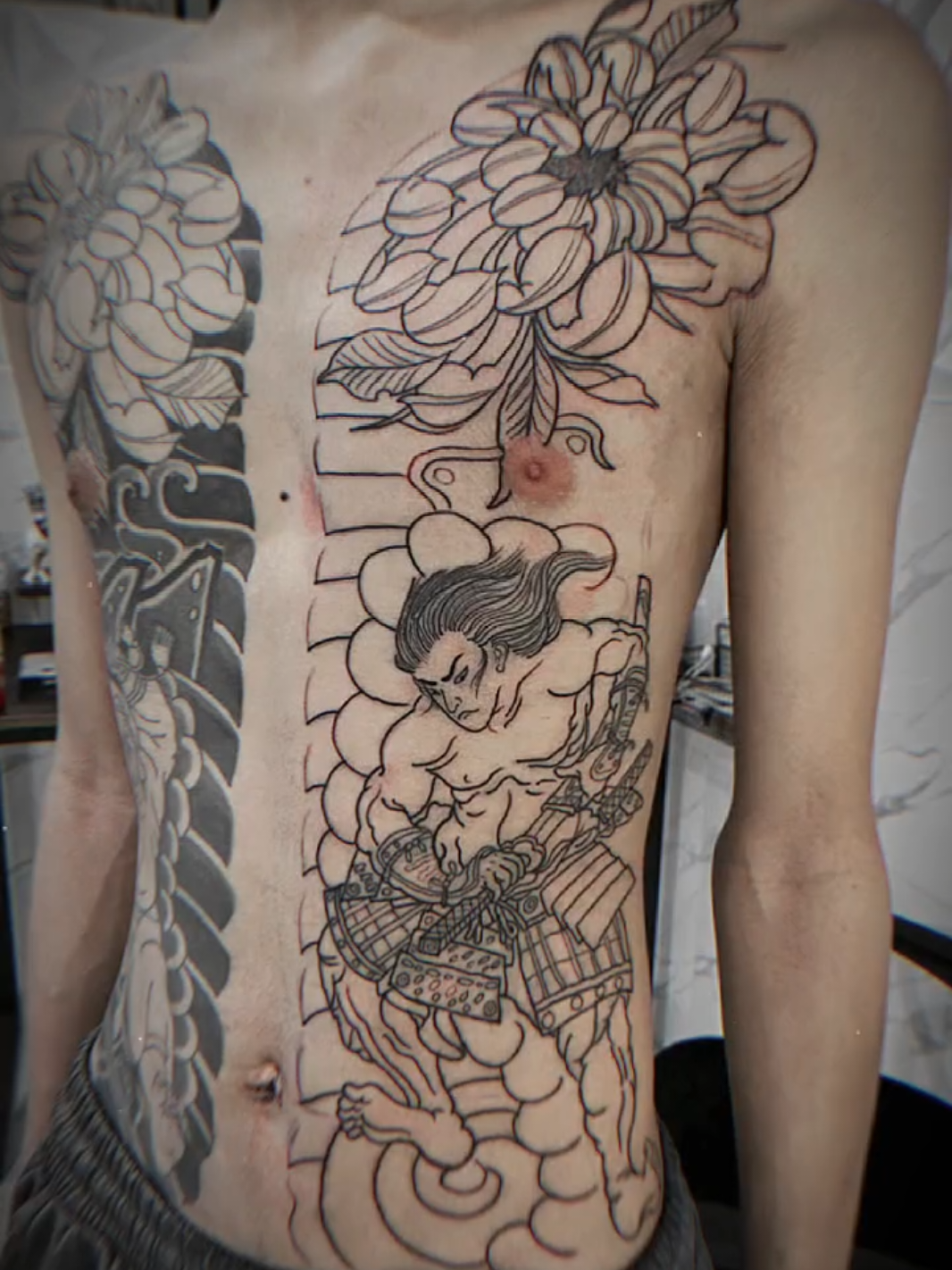 tattoo nữa ngực ... #tattoonhatco #tattoo #capcut 