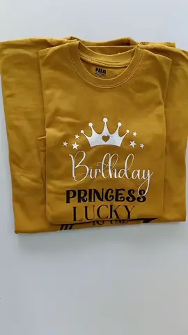 Customized birthday tshirt 🤗 For more design and placing orders kindly contact us on WhatsApp no 0735472404 #nia #niacreations #design #tailormade #birthday #tshirt #fashion #factory #adults #kids #niacreationsbranding #branding #branded 