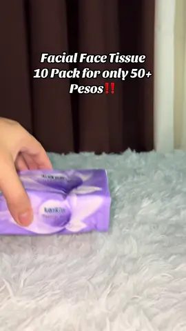 Facial Face Tissue for only 50+ pesos#tissue #facialfacetissue #larkio #budolfinds #fypp #affiliatemarketing #recommendations 
