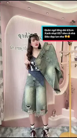 Quần ngố lững jeans nữ , mẫu xu hướng cập bến mấy bà ơi 🤩👇🏻#lylyshop1207 #xuhuongtiktok #quanngolungcao #moingaymotoutfit #quanshort #quanngonu 
