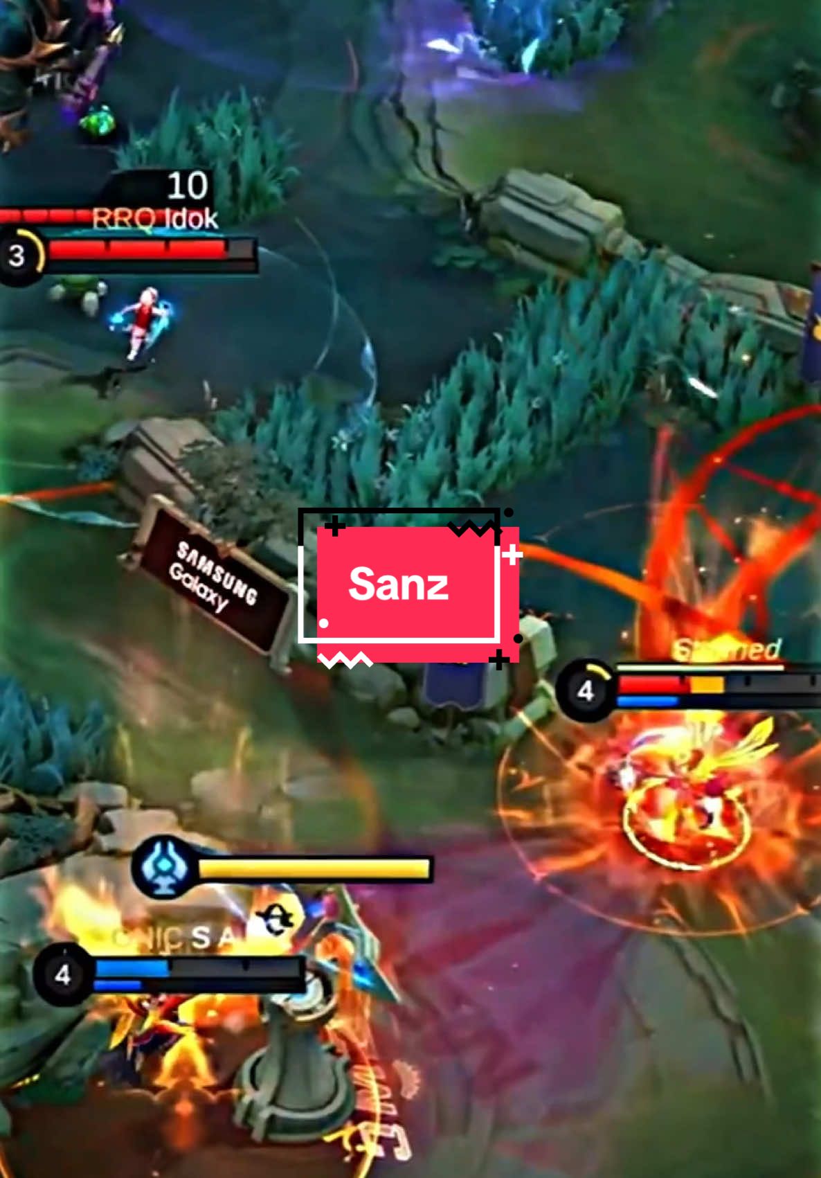 Bro berfikir bisa membunuh lionel Sanz semudah itu😈🥶 #sanz #onicesport #mplids15 #MROS2 #MRO #MLBBRisingOpen #fypシ゚ 