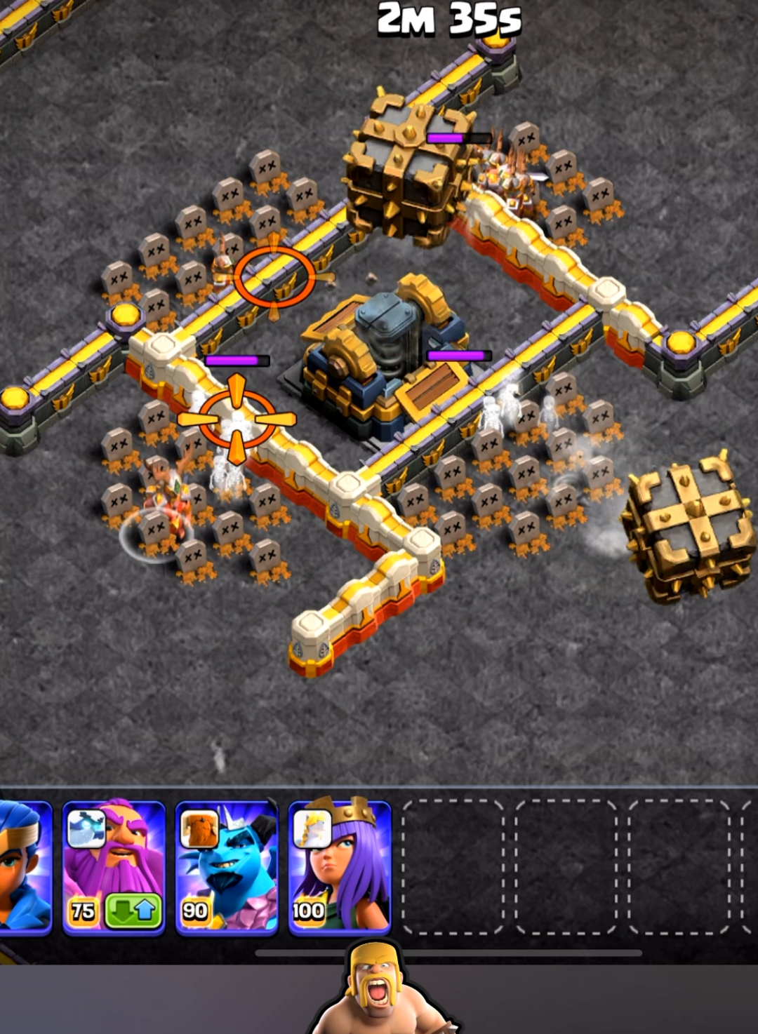 DEFESA SINTRA 😱 #SupercellCreator #supercell #clashofclans #clashon #clashryale #clashtok #clashofclanscommunity #clashofclansmemes #clashofclantok 