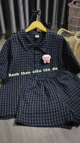 Nhiều màu xinh nha #videohangthoitrang #pijama #bongucute #bomacnhaxinh #bococtay #bomuahe #bokecaro #bodui #changchang 