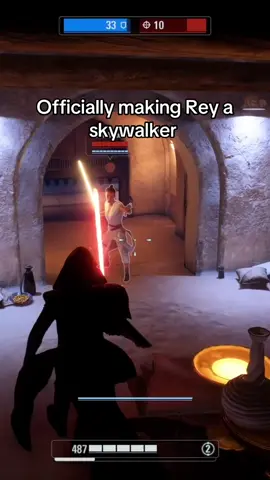 😂 #starwars #skywalker #battlefront2 #rey #kylo #gaming #clips #fyp #gameplay