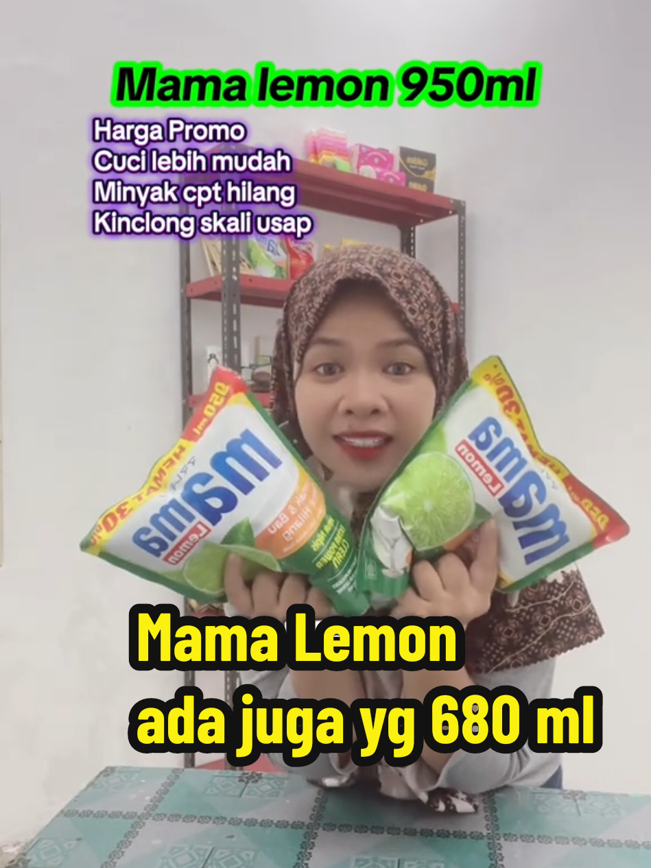 Mama lemon 950ml lbh hemat 30% Harga Promo Cuci lebih mudah Minyak cpt hilang Kinclong skali usap. #mamalemon950ml #mamalemonpromo #sabuncucipiring #cuantanpabatas #wibgajian 
