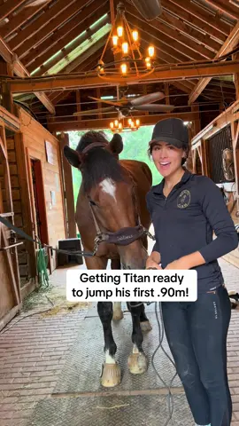 easy peasy 🔥 posted the jump videos yesterday!  #fyp #equestrian #foryoupage #fyppppppppppppppppppppppp #horsegirl #viral #giant4yearold #horselife #viral #horsetok #horse #fypシ #outfit #horsesoftiktok 
