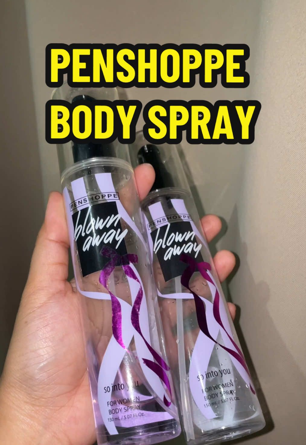 Penshoppe Blown Away So into You #penshoppe #bodyspray #forwomen #women 
