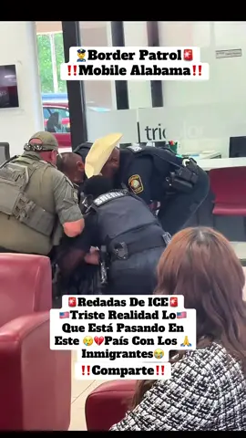 Redadas De Border Patrol En Mobile Alabama Tengan Cuidado ICE está haciendo operativos en Alabama #topbartender98 #ice #ICE #police #policeofficer #noticiasen1minuto #cops #carloseduardoespina #borderpatrol #ultimahora🚨 #migra #noticias #telemundo #migracion #alabama #alabamabarker #mobile #redadas #viral #policek9 #copsoftiktok 