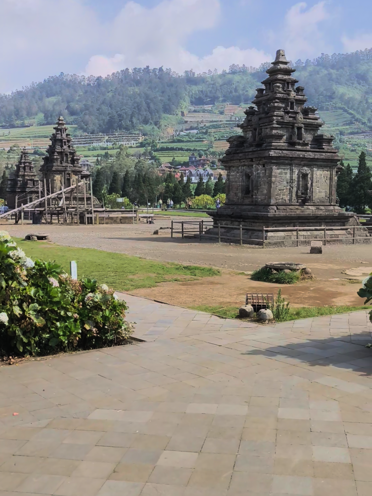 mentahan vidio Candi Arjuna 📍Candi Arjuna,Dieng Kulon,Banjarnegara #mentahan #dieng