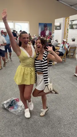 Couldn't tell you what was more thick the humidity or the rough⛳️💛use my code KENDALL10 for 10% off tickets @SeatGeek 