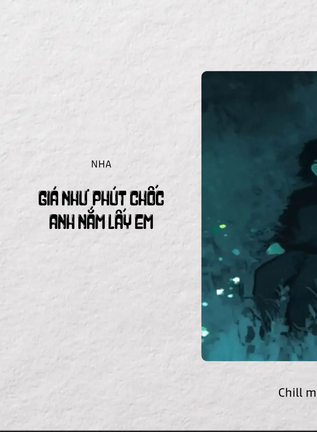 Giá Như Phút Chốc Anh Nắm Lấy Em #nha #gianhuphutchocanhnamlayem #kmanhz7129 #ascend_enter #suy #music #buon #xh 