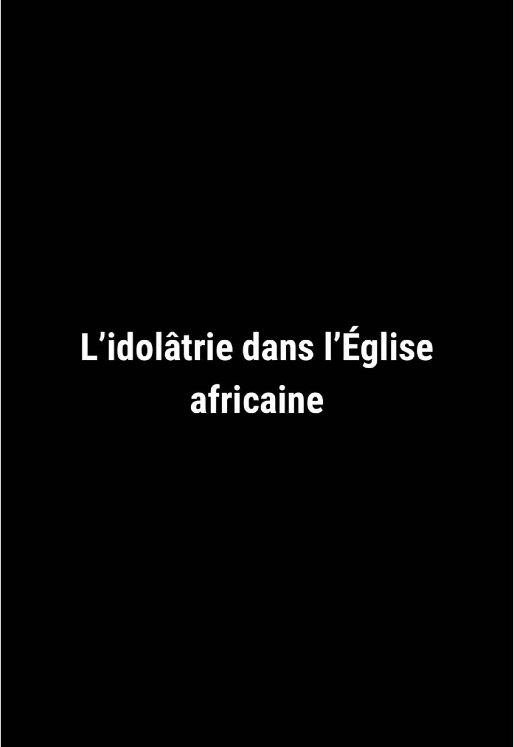 Cette vidéo n’a pas pour but de critiquer ni de rabaisser cette femme, membre de l’Église La Compassion Paris, dirigée par le pasteur Cospiel. La Compassion Paris est une extension de l’Église La Compassion de Kinshasa (RDC), sous la direction du pasteur Marcello Tunasi. Les paroles de cette femme mettent en lumière une réalité troublante, bien trop fréquente dans les églises africaines : une dévotion aveugle envers les pasteurs. Une fidélité qui pousse parfois à fermer les yeux sur leurs excès, leurs dérives…  Cette mentalité a brisé des vies, détruit des familles, et causé des blessures profondes. Il est temps d’ouvrir les yeux. #ÉgliseLaCompassion #JésusChrist #Évangile