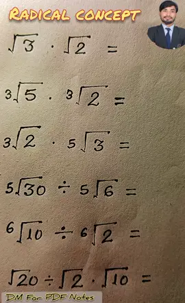 📣 Big News! 📚✨ I'm officially launching my PDF Notes Collection — created just for you! Whether you're a student, exam prep warrior, or just love organized and easy-to-follow study material, these notes are made to save your time and boost your grades. 💯📝 🔹 Clear, Concise & Easy to Revise 🔹 Designed by me with love & experience 🔹 Available now in PDF format 🔹 Affordable & instantly accessible 'Math Quick Revision Tricks' PDF Link 🔗                 👇 https://payhip.com/b/dWVcj