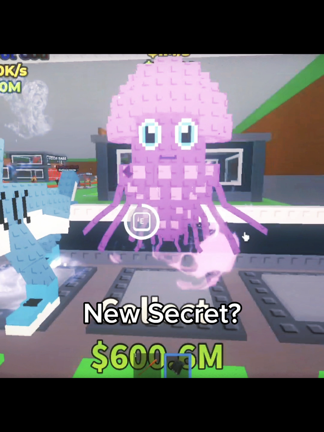 Getting the NEWEST SECRET IN STEAL A BRAINROT! 💀🐙 #trending #funny #viral #roblox #stealabrainrot #tiktok