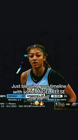 Just blessing your timeline with some ANGEL REESE  highlights 😳🔥 #basketballclips #sportstiktok #basketballhighlights #catlinclark #WNBA #ANGELREESE 