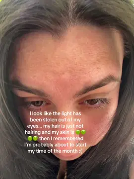 You’re not ugly you just about to start your period is all :( 