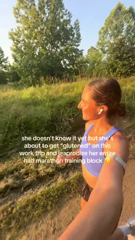 celiac disease is a bitch. traveling with celiac disease is bitch. training with celiac disease is a bitch. training while traveling with celiac disease is a bitch. how do my celiac runner besties recover from being glutened? #celiac #celiacdisease #glutenfree #Running #halfmarathontraining #runnerproblems #runnergirl #runtok #celiactiktok #marathonrunner 