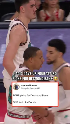 Four 1st-RD picks, one 1st-RD pick swap, Cole Anthony & KCP for Desmond Bane 👀 #NBA #basketball #grizzlies #magic 