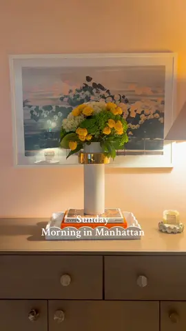 Sunday mornings home  #sundayreset #sundaymorning #nycapartment #breakfastideas #apartment #asmrtiktoks 