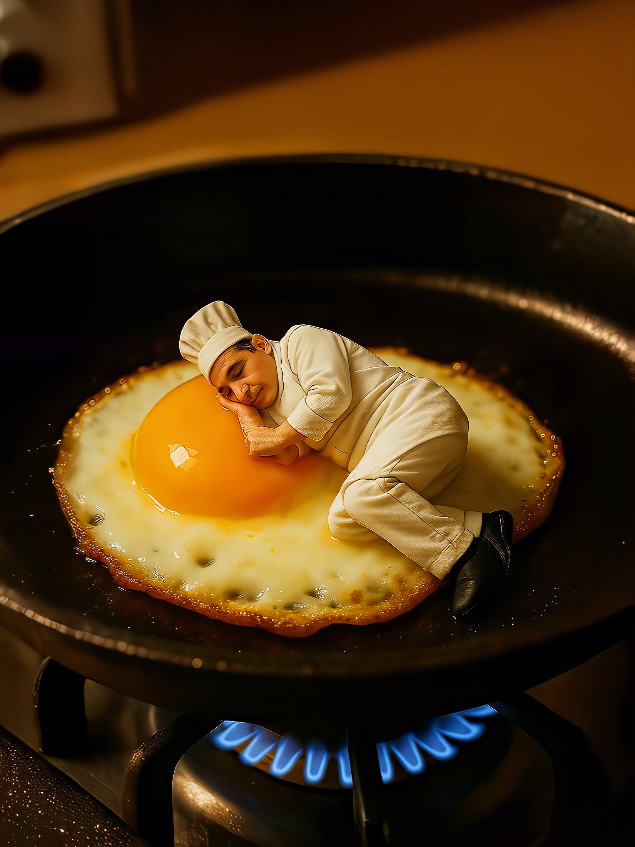 AI-generated video | Chef’s Fantasy 🍽 #chef #food #fantasy #creative #ai #aiart #cooking #magic #art #fun #viral #creature #cute #surreal #life