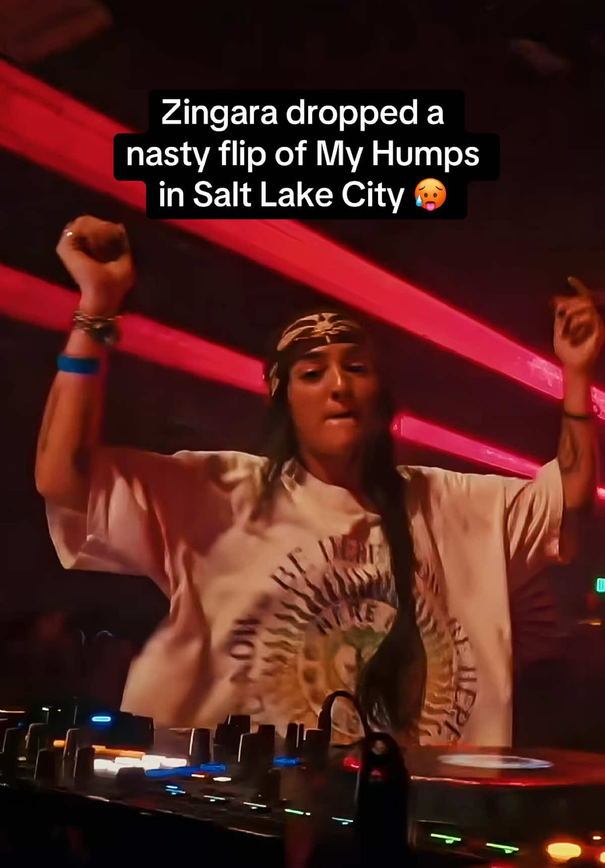 Check it out 🥵 @Zingara dropped a nasty flip of My Humps in Salt Lake City 🔥 🎥: @Miles  #zingara #dubstep #saltlakecity #myhumps #mutinymusiccollective 
