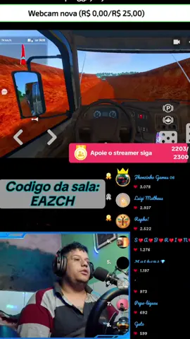 Um pedacinho da carreira saindo da Agro grão  . . . . . #tiktoklive #livehighlights #global #truck #game 