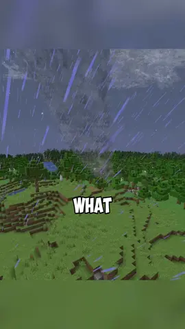what if minecraft had better storms? | mod - Weather, Storms & Tornadoes by Corosus #Minecraft #minecraftmods 