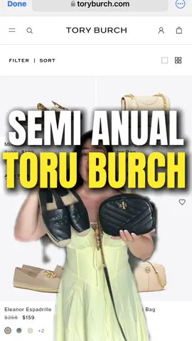 #tiktokpartner #TikTokShop #tiktokviral #toryburch #toryburchsemianual