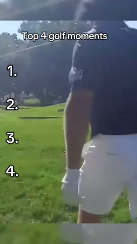 Top 4 golf moments #fyp #fyp #fyp #top #5 #ranking #golf #iron #driver #lake#skim#brysondechambeau #ranking #hole#holeinone #golf#tigerwoods  