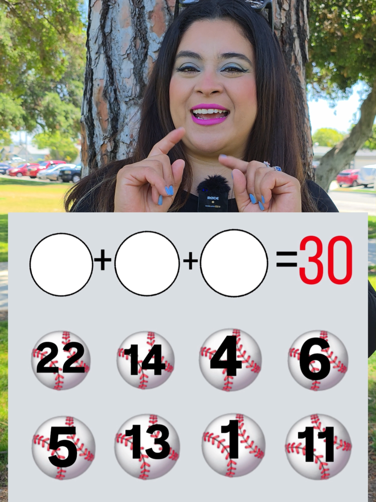 elige 3 ⚾️ y que la suma de 30 #paratiiiiiiiiiiiiiiiiiiiiiiiiiiiiiii #parati #viraltiktok #viralvideo #acertijos #adivinanza #brigogo #fypシ 