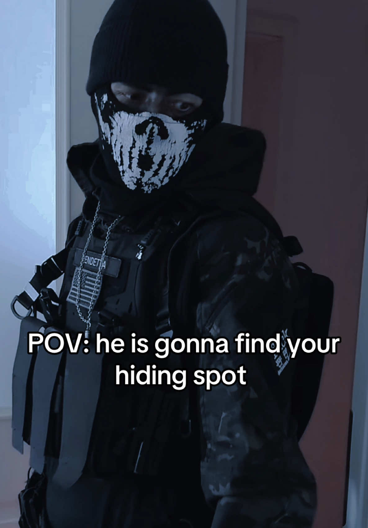 POV: Y/N already knows Vendetta is gonna find her hiding spot #pov #yn #ynpov #povs #darkromance #callsignvendetta 