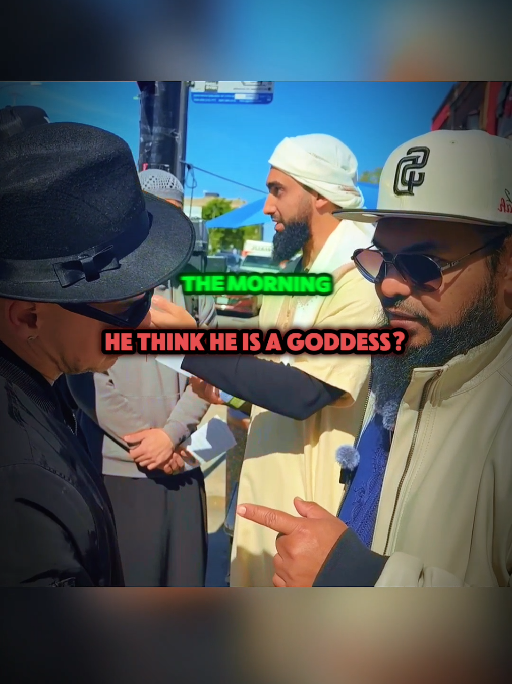 he is a goddess?? #muslim #islam #god 